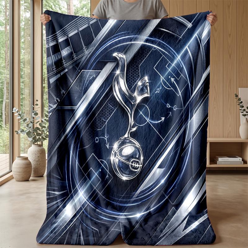 Tottenham Hotspur Theme blanket Soft Flannel Blanket Plush Throw Blanket Cozy Sofa Bed Blanket for Home Decor