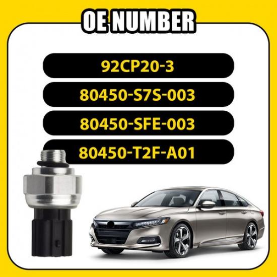 New A/C Pressure Switch For Honda 80450-SFE-003 Acura 80450-T2F-A01 92CP20-3 EV
