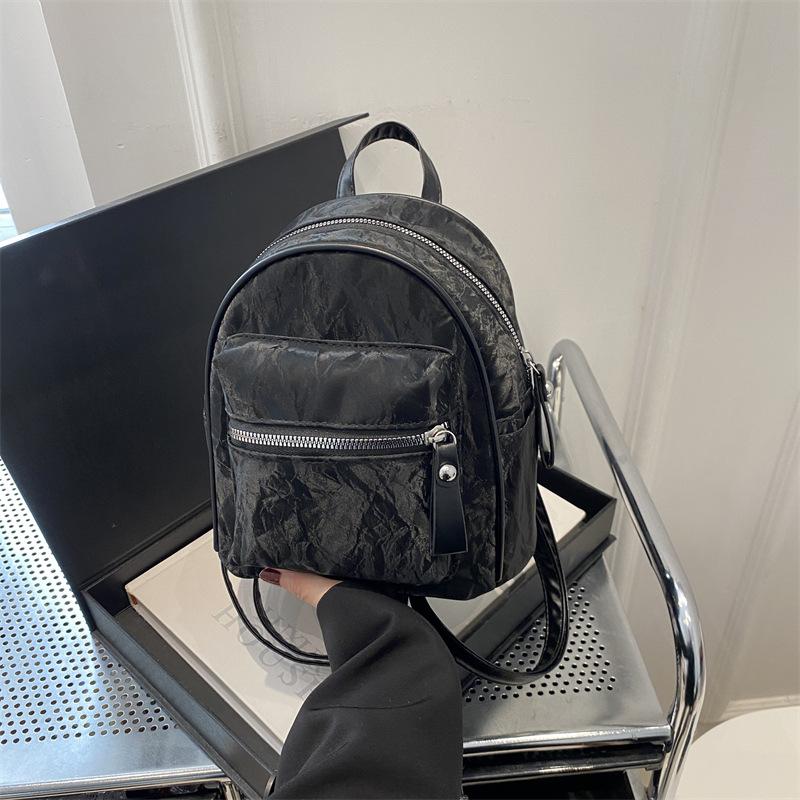 College students class book bag women 2025 new mini small backpack versatile commuting travel backpack