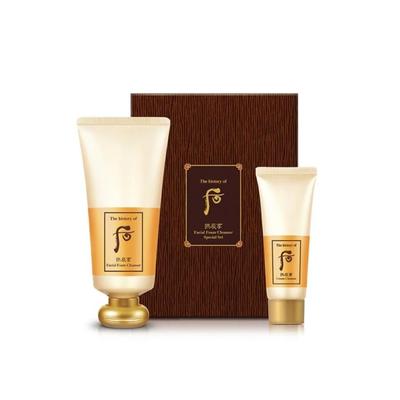Gongjinhyang Schaumreinigungsset: Schaumreiniger 180ml + Cremereiniger 40ml + ZUFÄLLIGES GESCHENK