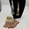 Handmade Wedding Groomsmen Hanfu Embroidery Zipper Tassel Cheongsam Pendant Diy Hairpin Bead Stringing Adult Alloy  Glass