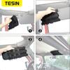 TESIN Car Roof Top Sun Visor Sunshade Storage Bag Organizer for Jeep Wrangler TJ JK JL 1997- Interior Parts Car