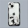Anime Jujutsu Kaisen Phone Case For iPhone 16 15 14 13 12 11 Pro Max XS X XR SE 7 8 Plus Mini SE Shockproof Transparent Cover