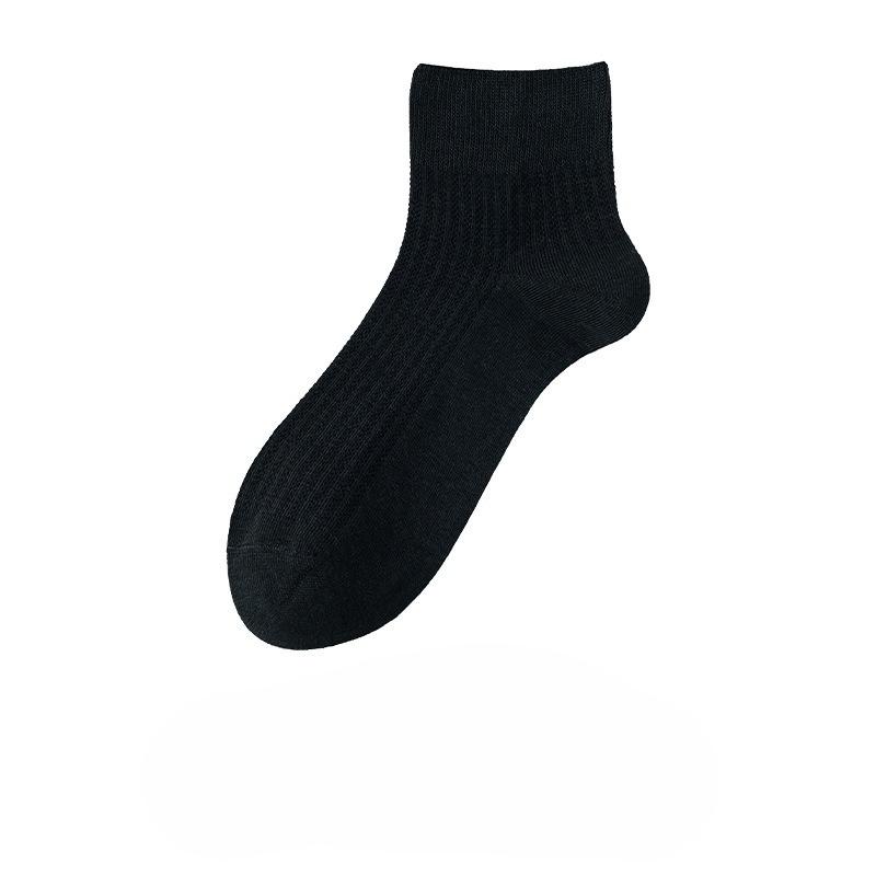 Reine Baumwollsocken - Herren Sommer Ultra-dünn Netz Atmungsaktiv Kurzschaftsocken mit Antibakteriellen und Geruchshemmenden Eigenschaften