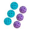 6Pcs Outdoor Pickleball Balls Professional Competition Grade 40 Holes 74Mm Training Ball Practice Competition Pickleball