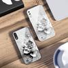 Blooming Blue Flowers For Samsung M02 12 Note 8 9 10 20 A 01 A02 A03 Core 04 05 06 10 12 13 14 15 A16 Glass Ultra Phone Case