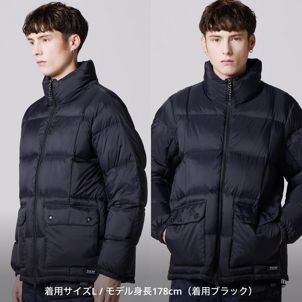 Taion Unisex Packable High Neck Down Jacket 102VZMT