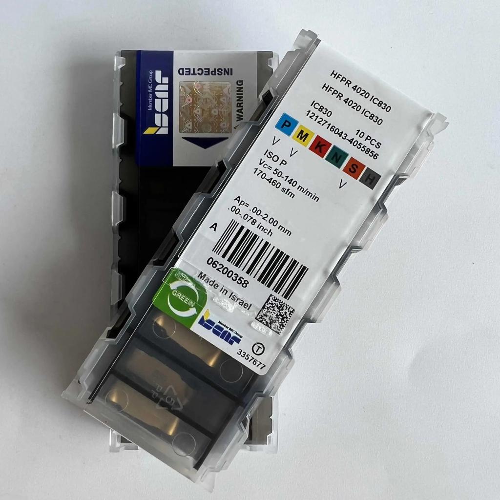 ISCAR / HFPR4020 IC830   Industrial indexable carbide inserts 10 Pcs