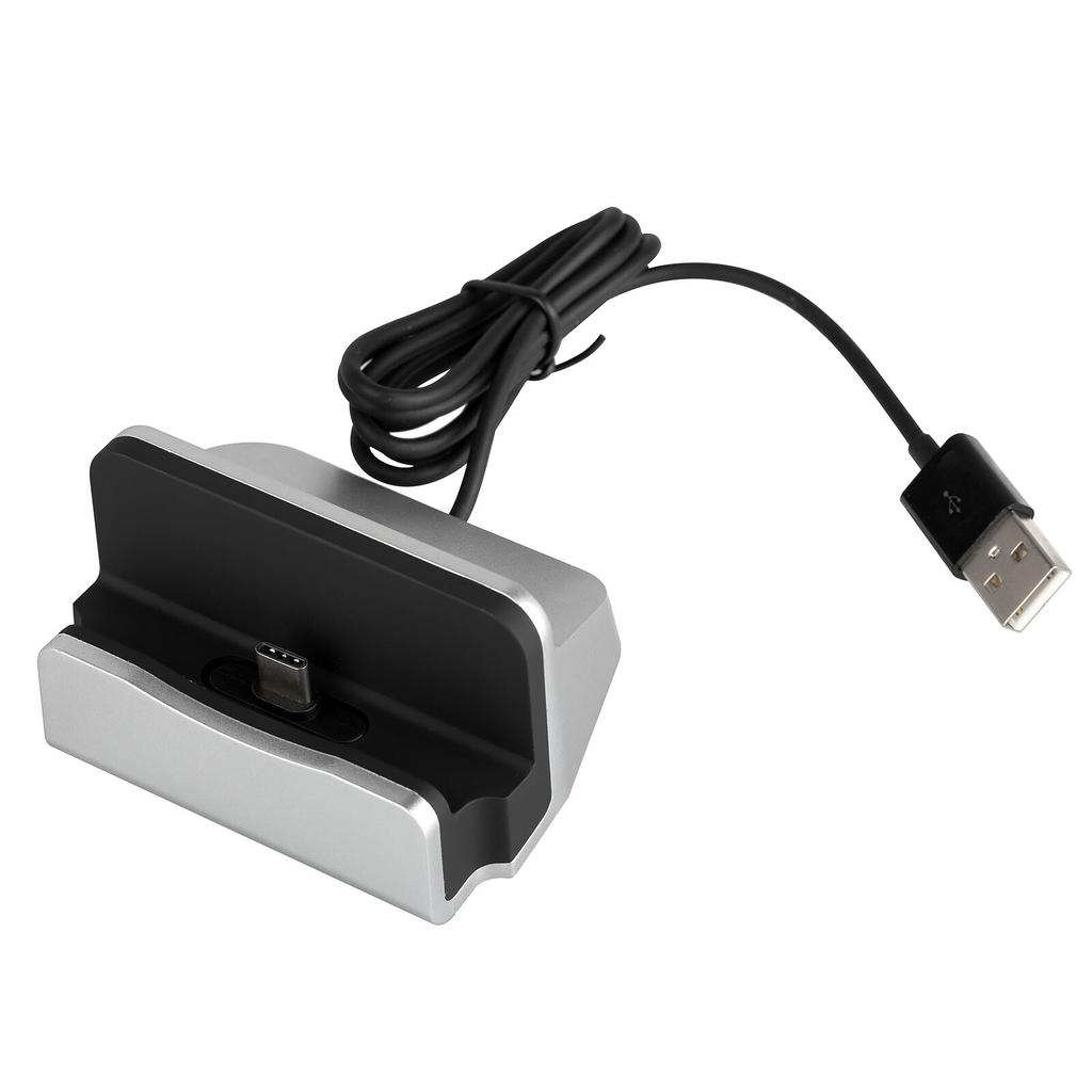 Typ C 5V Ladestation Android Mobiltelefon Smartphone Datensynchronisationsständer USB-Station