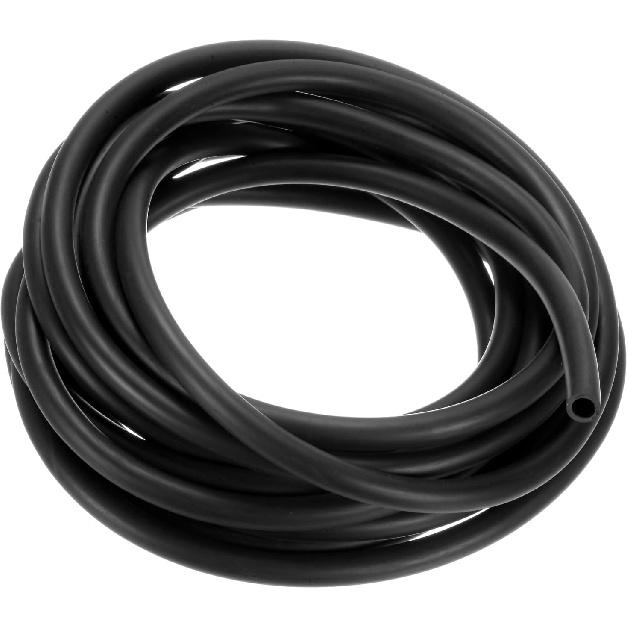 Lubricating Oil Hoses, 3mm (1/8 Inch) ID x 5mm (3/16 Inch) OD 3.28FT Rubber Tubing Hose Pipe for Irrigation/Small Equipment/Outdoor/Garden Water