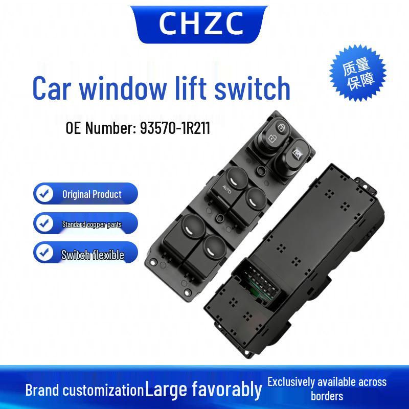 Hyundai Accent Power Window Switch 93570-1R211/R210 Compatible Electric