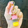 Macaron Dragon Keychain: Cute Creative Backpack Accessory & Best Friend Gift
