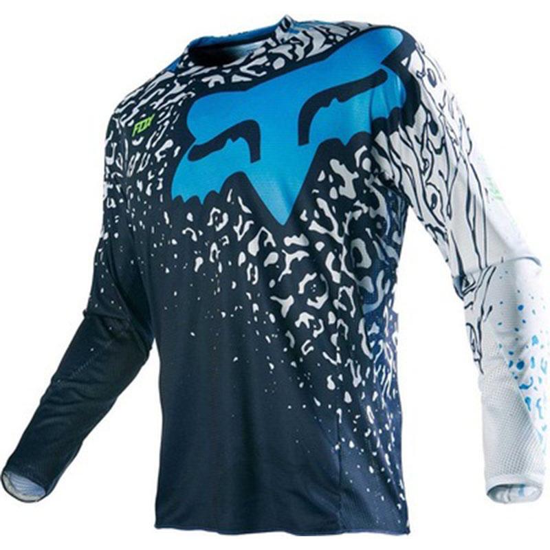 Costum de curse off-road pentru bărbați transfrontalier: Tricou cu mânecă lungă respirabil, care elimină transpirația (Mărimi Europene/Americane)