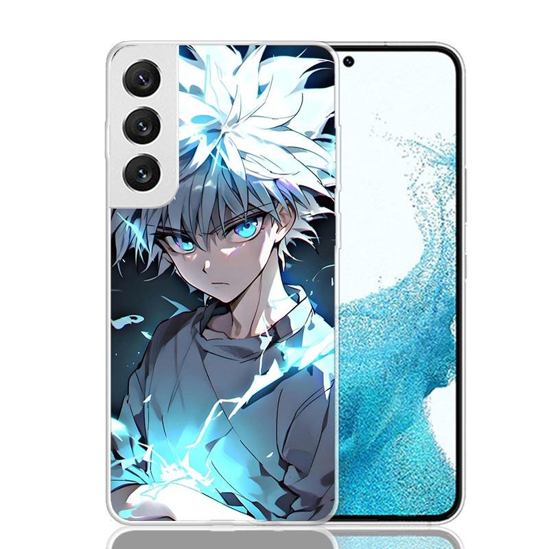 Huner X-Hunters Killua Phone Case For Samsung Galaxy S10 Lite S10E S9 S8 Plus Note 20 Ultra 10 Pro 9 8 S7 Edge M21 M12 M32 M51 M