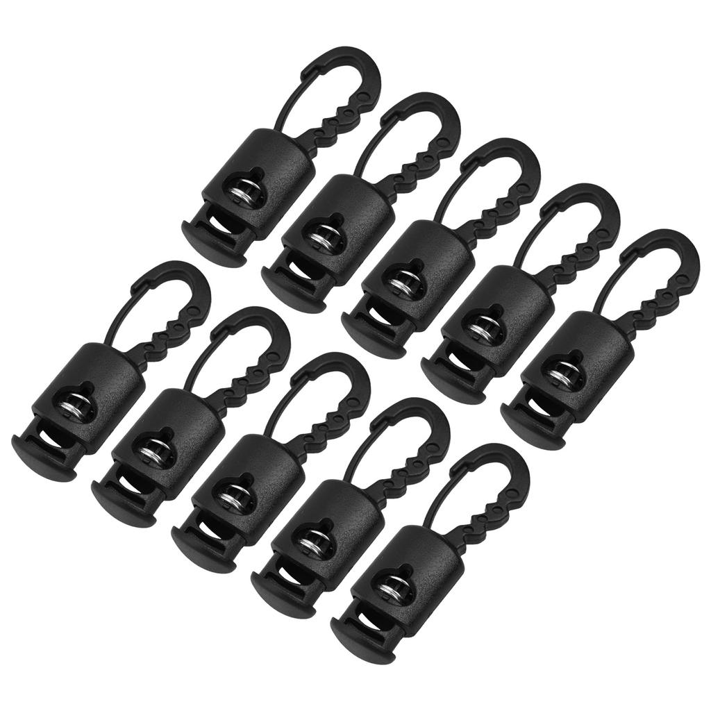 Secure and Quick To Use Awning Hook Clamp for Tent Wind Ropes Pack of 10