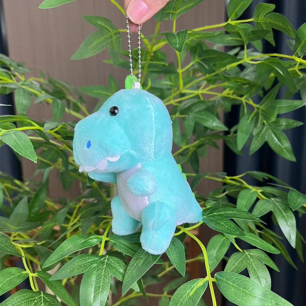 Fun Adorable And Dinosaur Plush Keychain Cute Cartoon Doll Perfect For Bags And Accessories