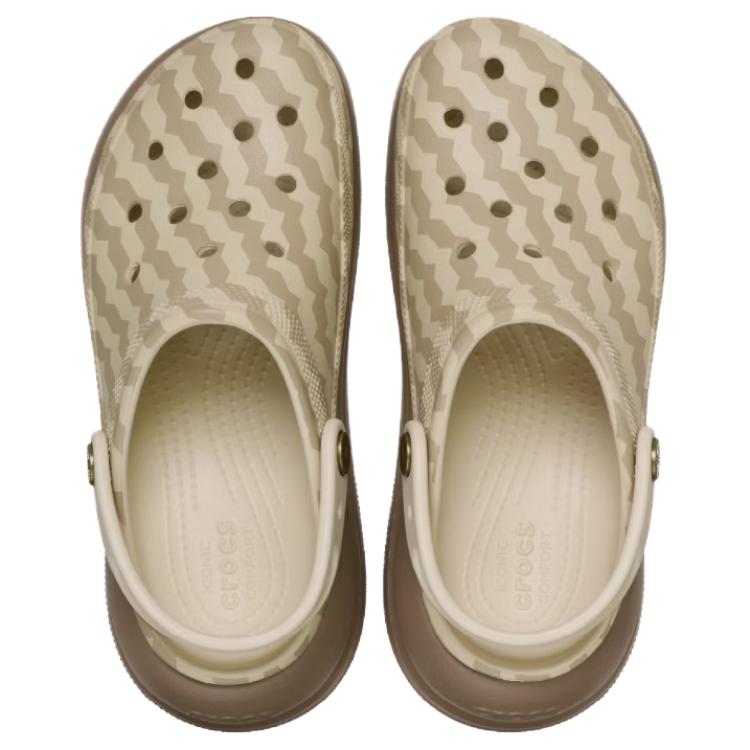 Crocs Mule Crush Easy Chic Confortable Simple Sabots Sabots Unisexes Marron 211974-2Q9