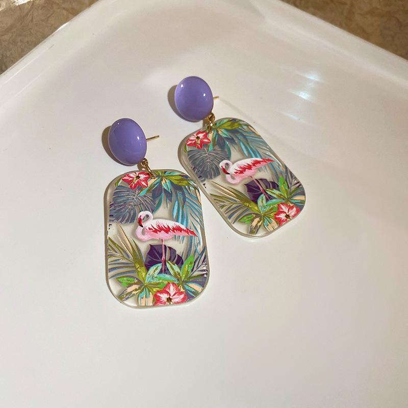 Retro French Style Silver Polka Dot Earrings - Versatile, Exaggerated, and Fashionable