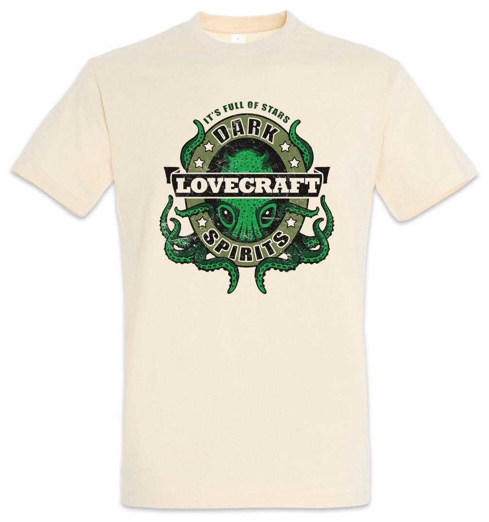 Dark Lovecraft Men s T-Shirt Mens Womens Tees Top Cthulhu Call Horror Arkham H. P. Lovecraft 4XL
