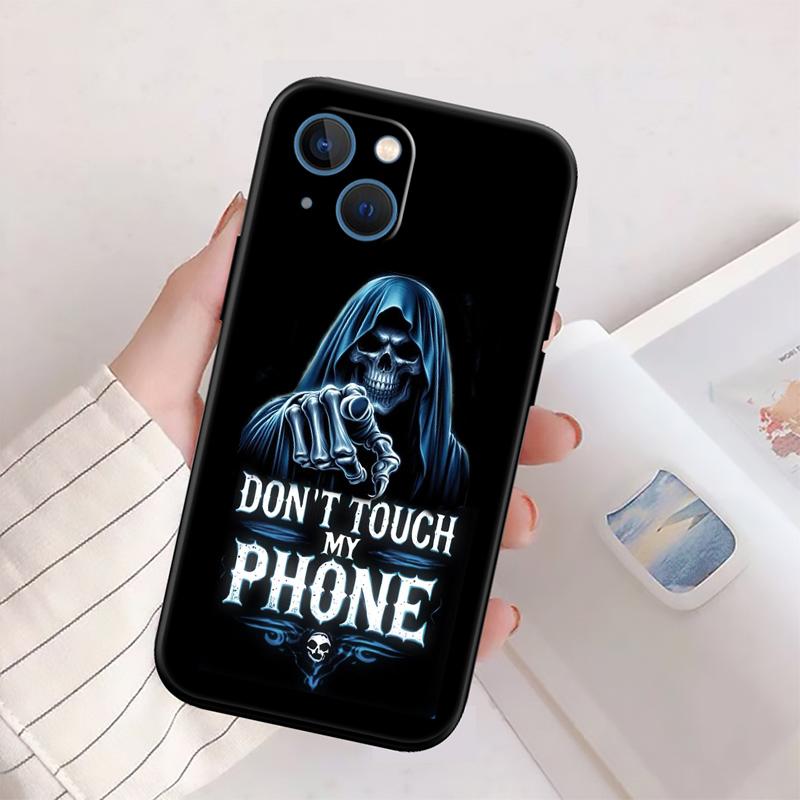 Grim Reaper Skull Phone Case for Samsung Galaxy A11 A12 A13 A15 A52S A53 A55 A56 A70 A71 A72 A73 F06 F16 F56 S10 Plus S10e