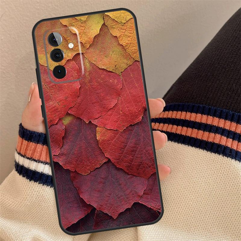 

COLOURFUL AUTUMN LEAVES Case For Samsung Galaxy A55 A35 A33 A53 A13 A23 A17 A06 A16 A56 A36 A54 A34 A14 A52 A32 A15 Samsung A24 4G