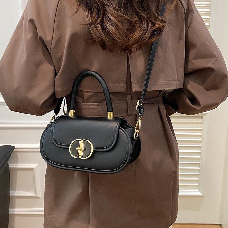 Bag texture design portable women's bag niche bag new autumn messenger bag