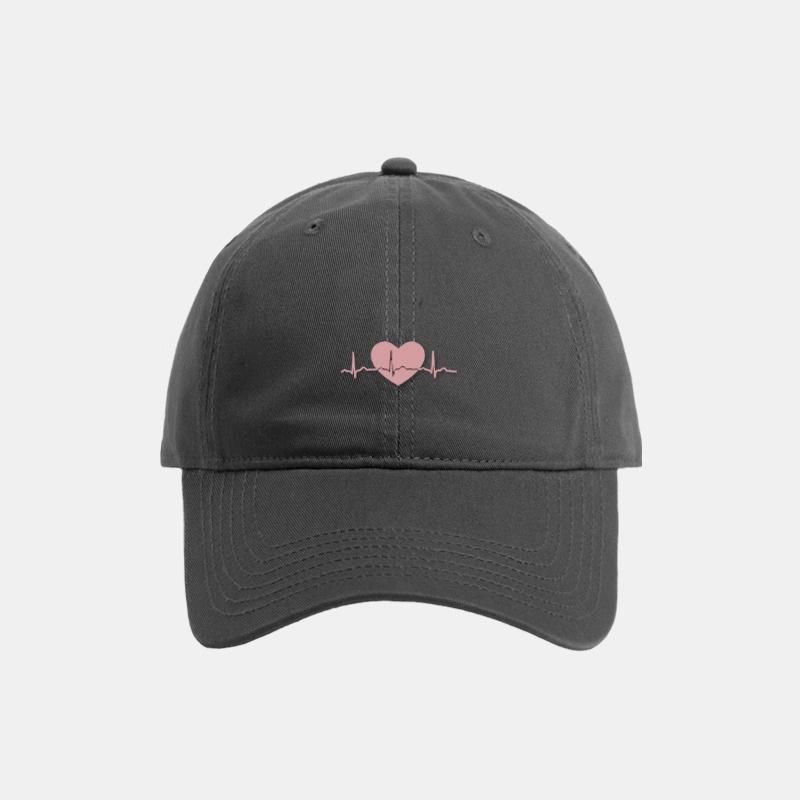 Summer Embroidered Baseball Hat for Women's Casual and Versatile Sun Protection Hat