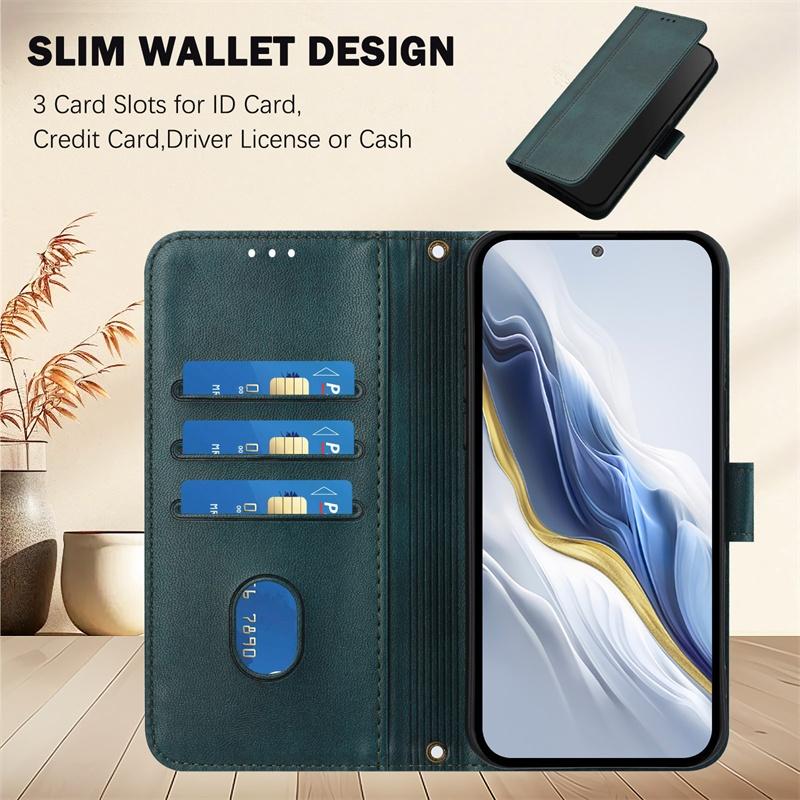 Pouzdro pro Redmi 6A 8A 9A 9AT 9T 9i 6 7 8 9 Power Prime Kožená peněženka Kapsa Sloty na karty Vyklápěcí pouzdro Kryt