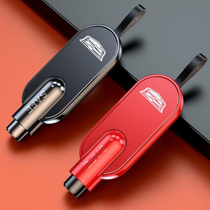 Marteau de sécurité pour voiture Brise-vitre d'urgence Coupe-ceinture de sécurité pour Cadillac ATS BLS CT6 CT4 SLS CTS ESCALADE STS XLR XT4 XT5