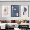 Nordic Minimalist Triptych: Modern Decorative Wall Art for Living Room, Bedroom, or Dining Area
