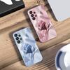 Abstract Ginkgo Leaves For Samsung Galaxy S10 4G S20 11E 30 S21 22 S24 Fe Pro S23 S25 Ultra 5G S9 Tempered Glass Phone Case