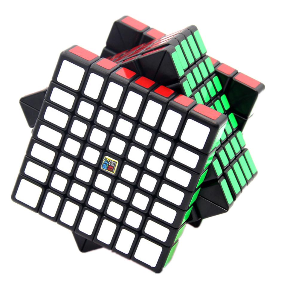 Moyu 7x7 CUBE Classroom Meilong 7x7x7 Magic Cube 7Layers Cube Seven Layer Black Cube Puzzle Toys For Children Kids Gift Toy
