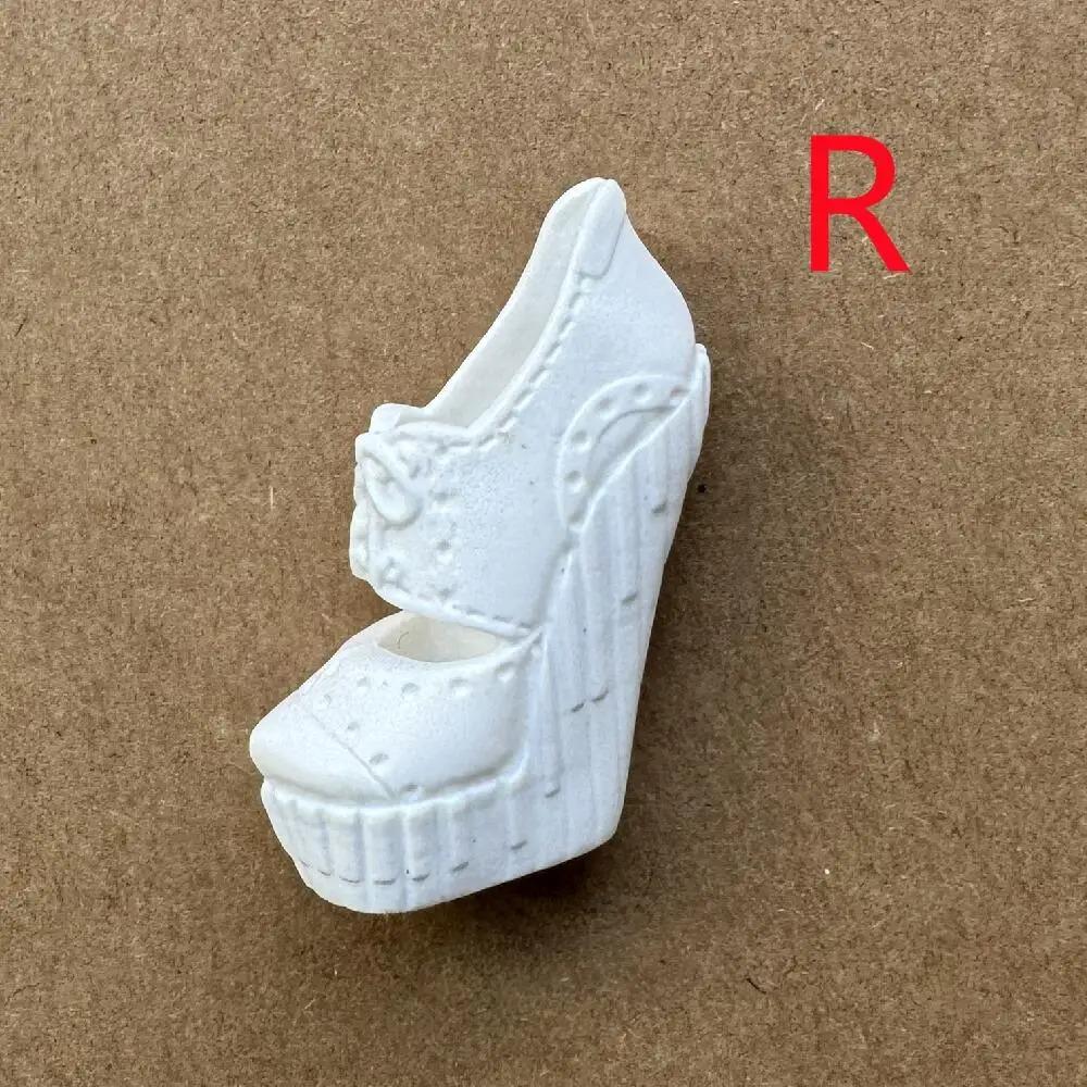 Chaussures Originales pour Poupées Monster Vêtement Unique Côté Unique T-shirt Jupe Veste