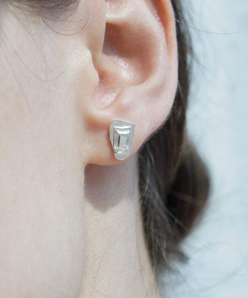 Overgrey Truth Mirror Earrings - S