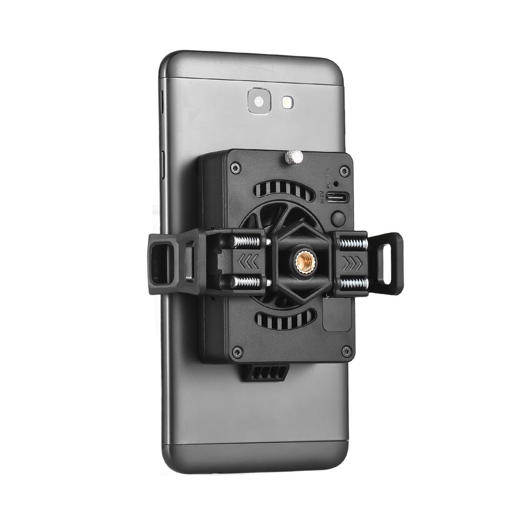 Universal Camera Cooling Fan External Cooling Fan for Phone with OLED Display USB Powered Phone