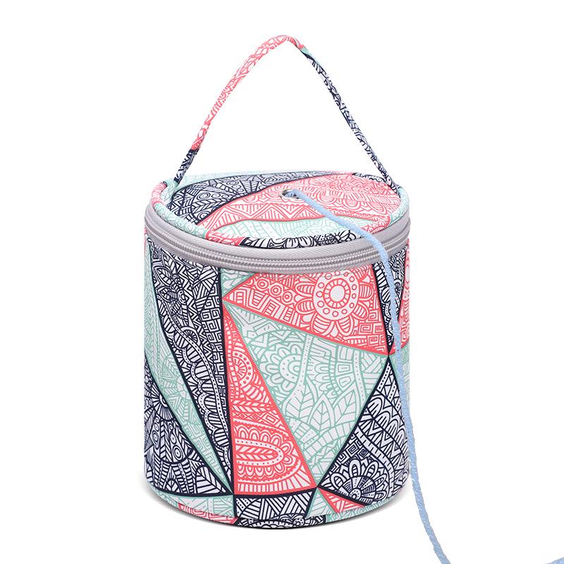Handmade Portable Yarn Storage Handbag - Knitting & Crochet Dustproof Holder