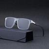 KAJILA Men's European 2025 Stylish Polarized Square Frame Sunglasses with Hinged Temples for UV Protection