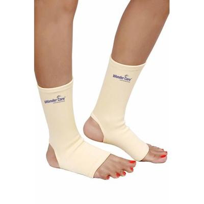 Wonder Care Ankelstöd för Vrickad Ankel Skada, Ankelstöd för Plantar Fasciit Ankelbandage Smärtlindring Män & Kvinnor Akillessenan (S)