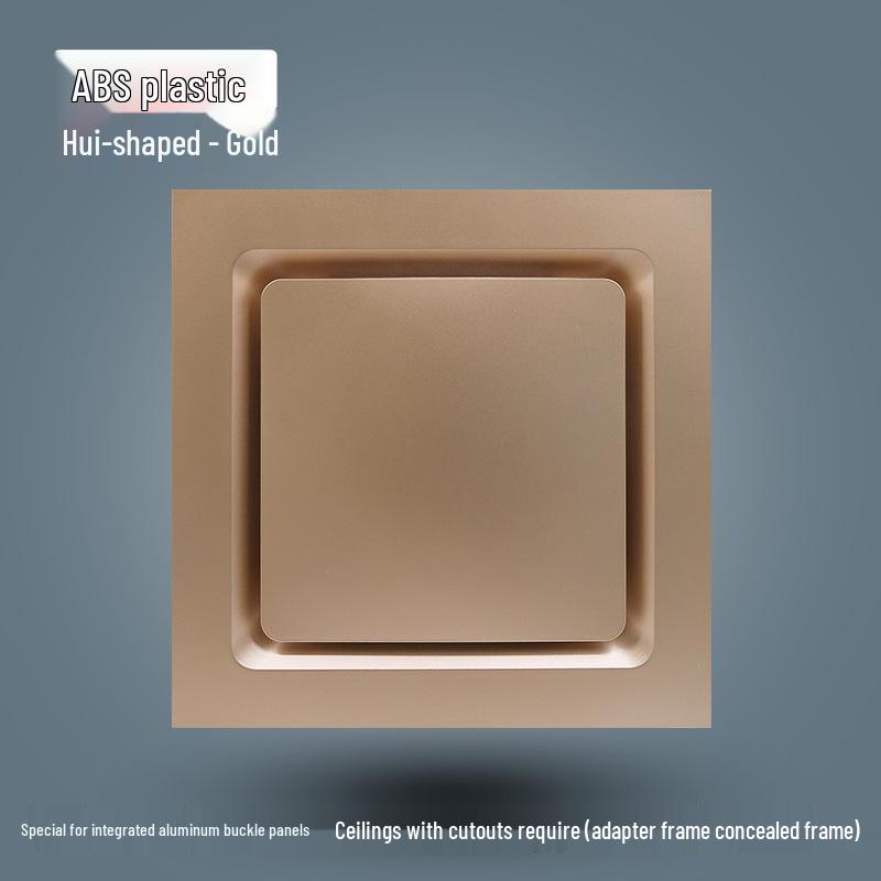 300x300 Silent Integrated Ceiling Ventilation Fan for Bathroom and Kitchen