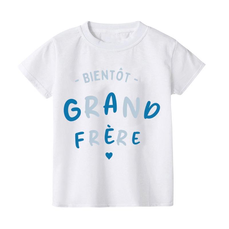 Soon To Be Big Sister T-shirt Pregnancy Announcement Future Big Brother Tshirts Baby Shower Gift Clothes Boys Girls Tee