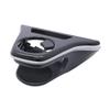 Tsuchiya Yac Vehicle-Specific Toyota Corolla Cross Air Conditioner Drink Holder for Passenger Seat, Black/Silver, 16.4cm Long x 14cm Wide x 21.9cm