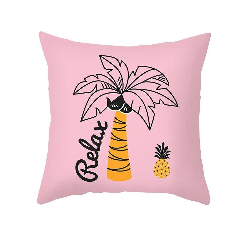 Cartoon Fruit Pillowcase Office Cushion Cover Living Room