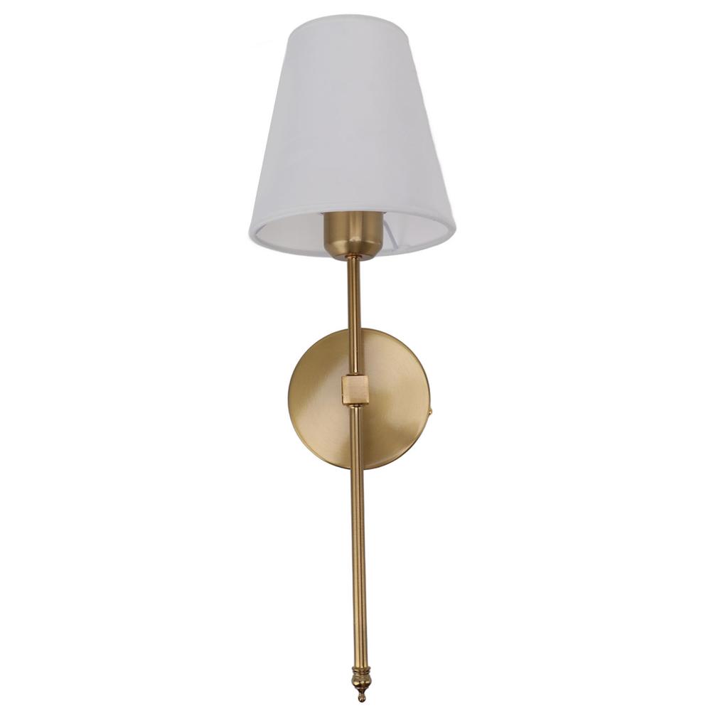 Wandleuchten Sets von 2 Festverdrahtete Badezimmer Waschtischleuchte mit weißem Lampenschirm E26 E27 Wand