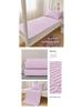 Thickened Ice Silk Cool Bed Sheet & Latex Mattress Topper for Summer