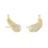 Swarovski Orecchini Idyllia Feather Placcati Oro Orecchini da Donna 5505623