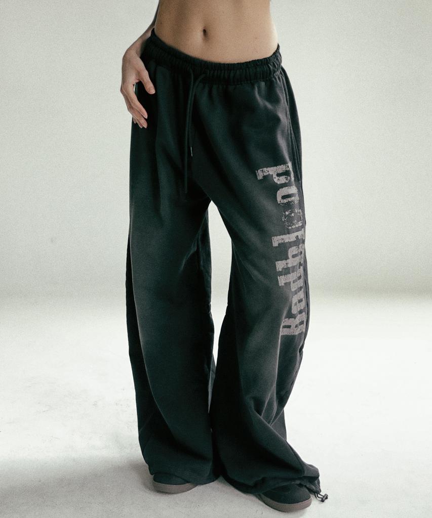BADBLOOD Sun Faded 2 Jogger - Black