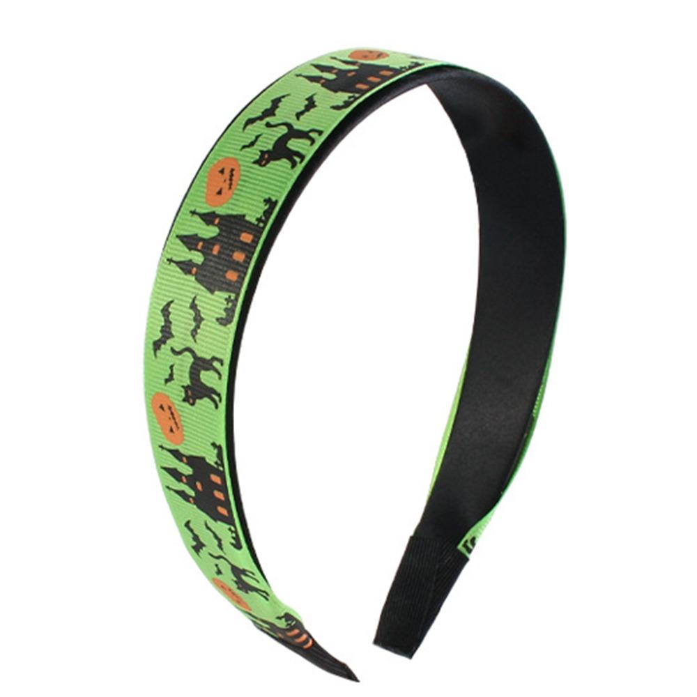 Horrible Skull Head Headband Bat Ghost Bat Print Hairband Halloween Hair Hoop  Girls/Children