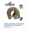 LZONE - 100% Full TITANIUM turbo heat shield T3 turbo blanket fit : t2 t25 t28 gt28 gt30 gt35 and most t3 turbo JR1303-2T/TBF03