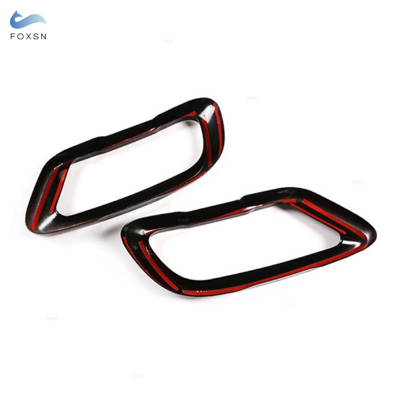 Glossy Black Car Accessories Tail Muffler Exhaust Pipe Output Cover Trim For BMW X5 G05 X6 G06 X7 G07 M Sports