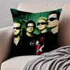 Punk Rock American Band TThe OOffspring Cushion Cover Pillowcase Antidustmite Invisible Zipper Short Plush Sofa Cushion